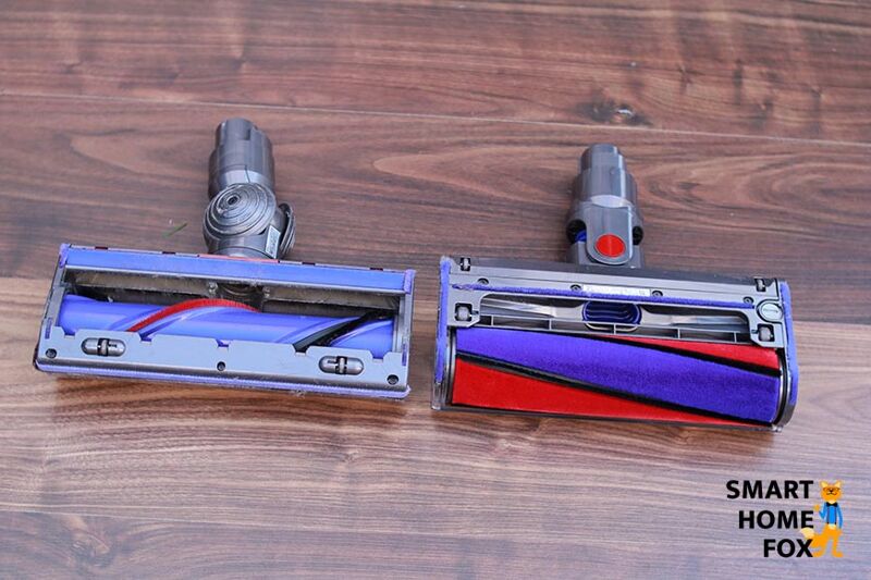 Сравнение мягкого валика и стандартной электрической щетки